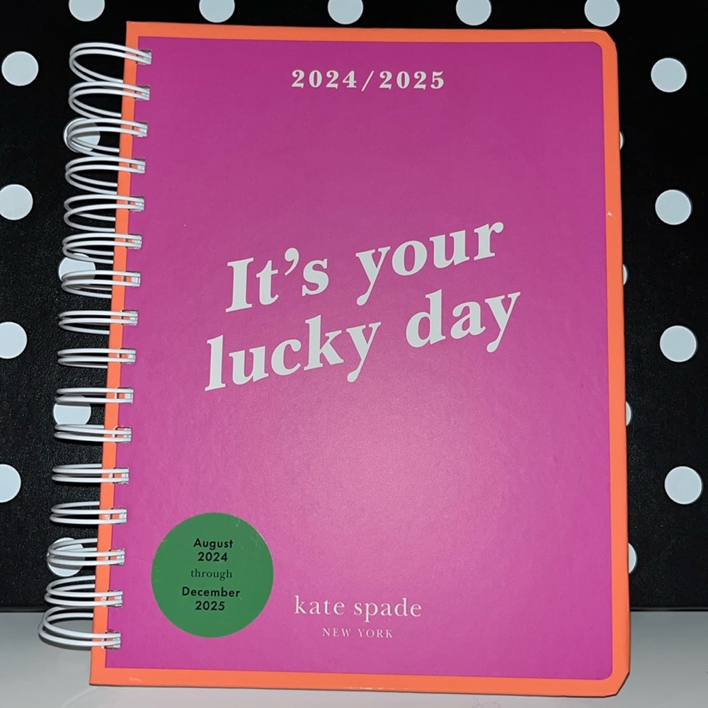Kate spade 2025 planner